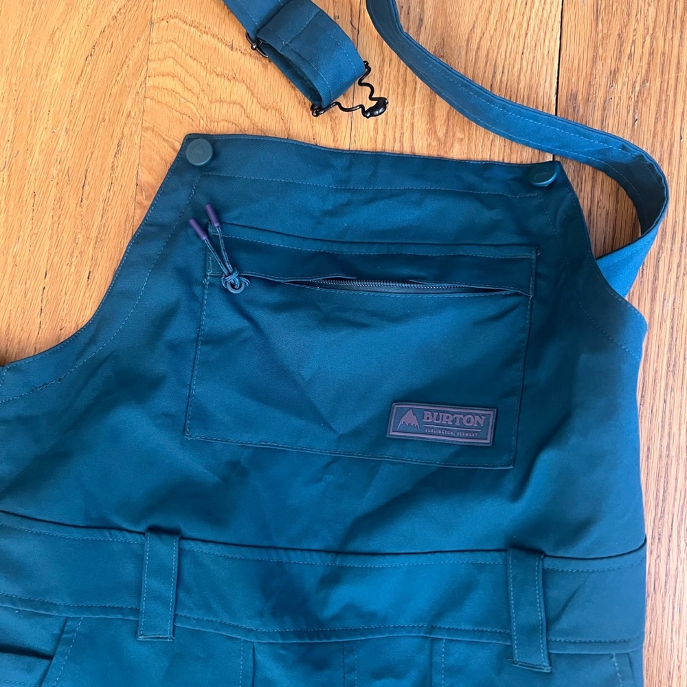 Burton Deep Teal Bib Overalls